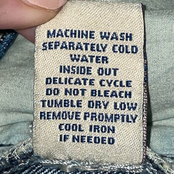 CAbi Jeans Straight Leg Blue Jeans Size 2 - Picture 7 of 7